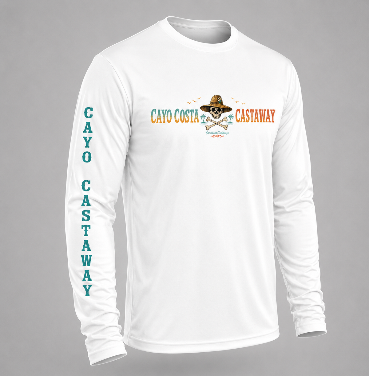 Cayo Costa Castaway Performance Boat Shirt