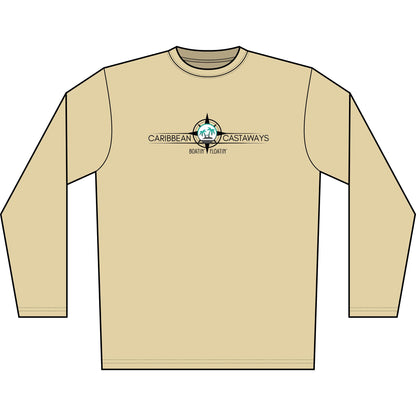 Castaways Men's Performance Shirt — Boatin' & Floatin'