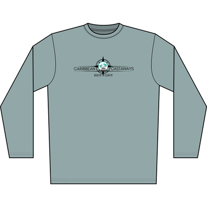 Castaways Men's Performance Shirt — Boatin' & Floatin'