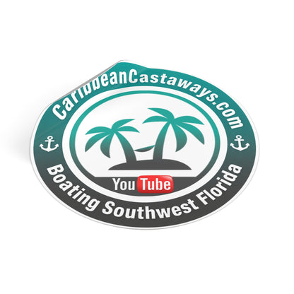 Caribbean Castaways Logo Sticker