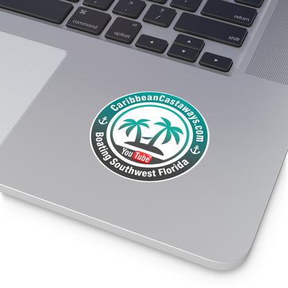 Caribbean Castaways Logo Sticker