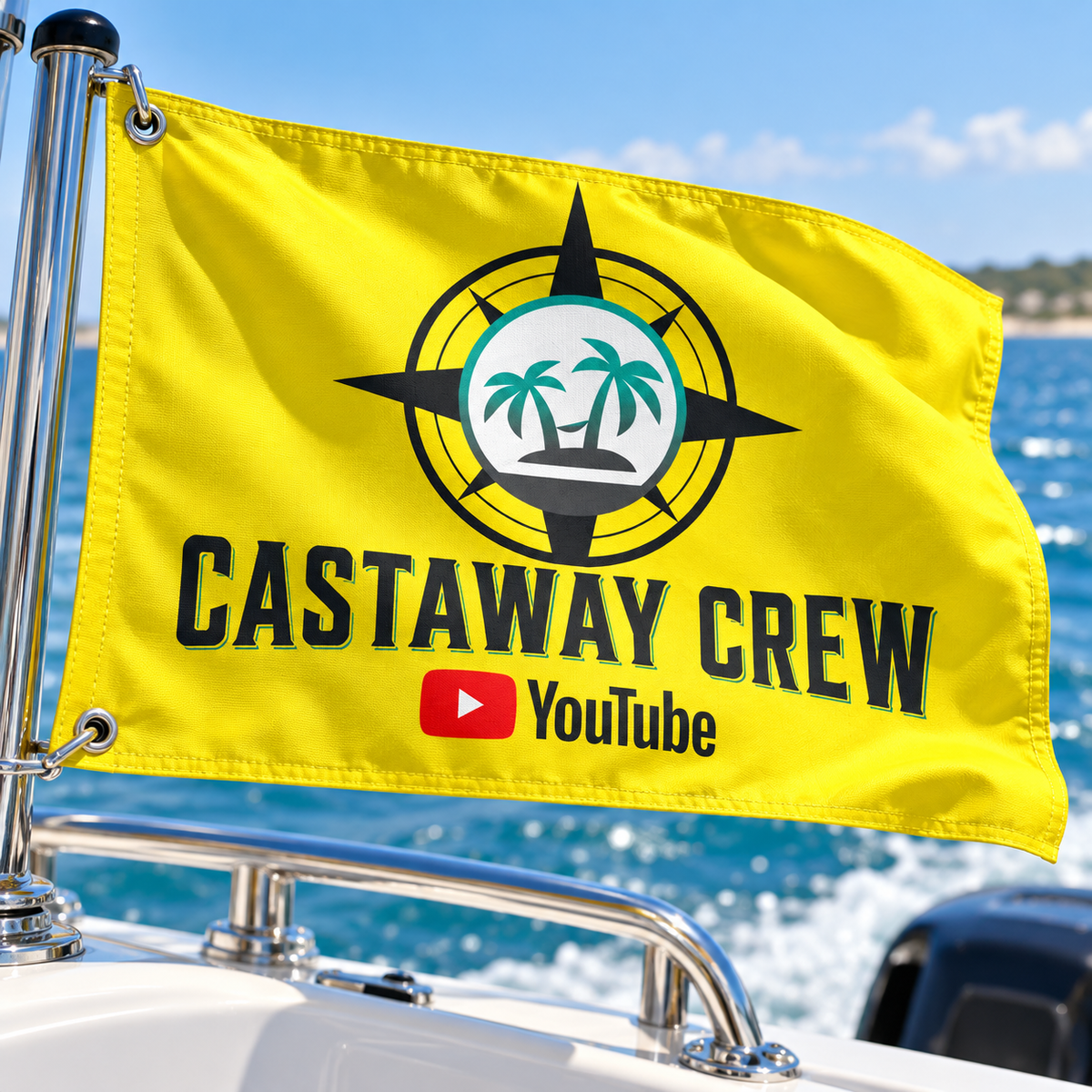 Castaway Crew Boat Flag