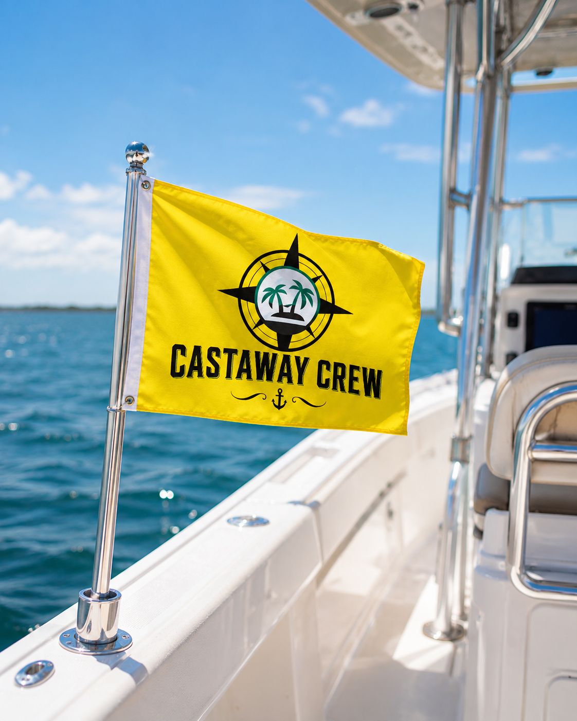 Castaway Crew Boat Flag