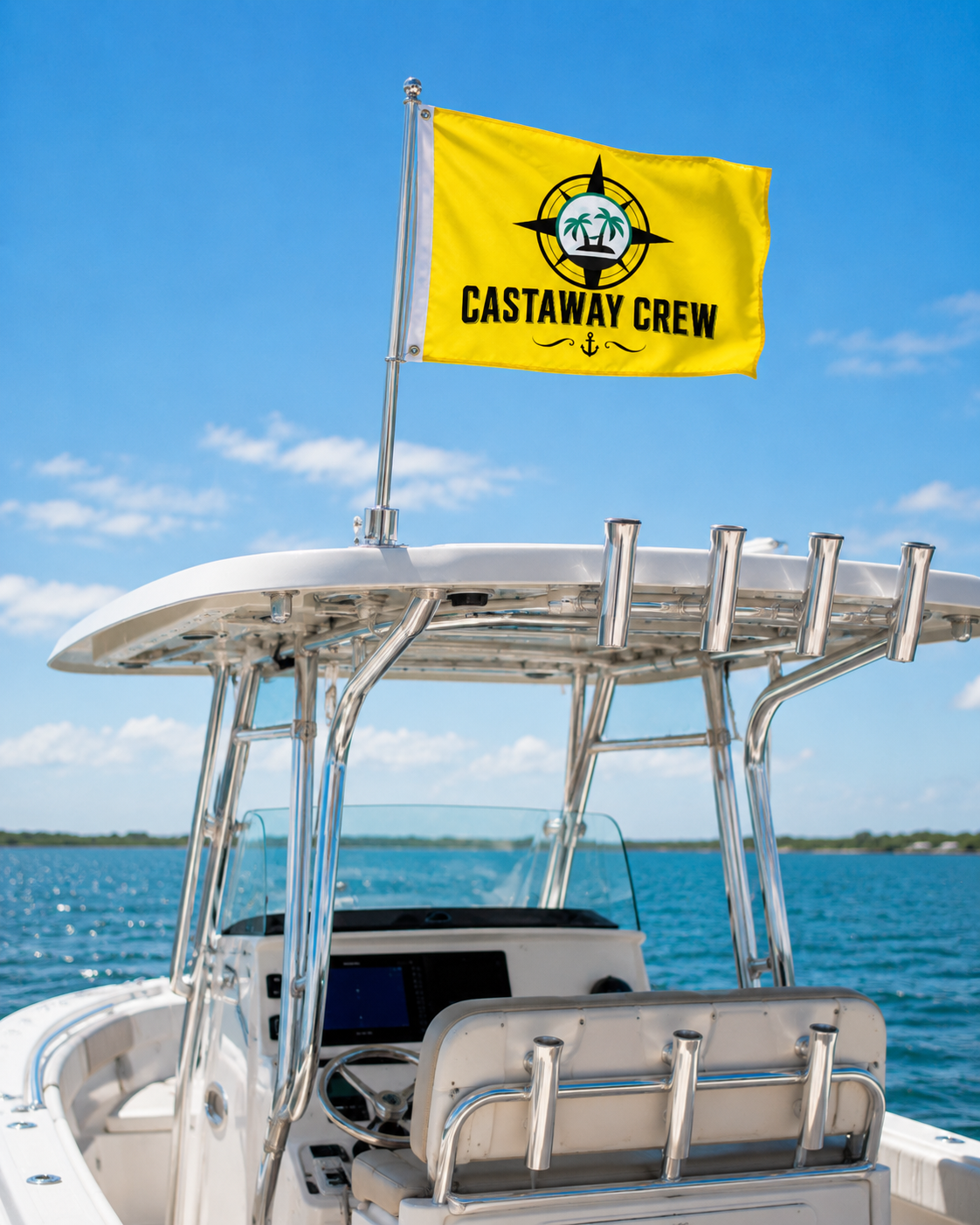 Castaway Crew Boat Flag