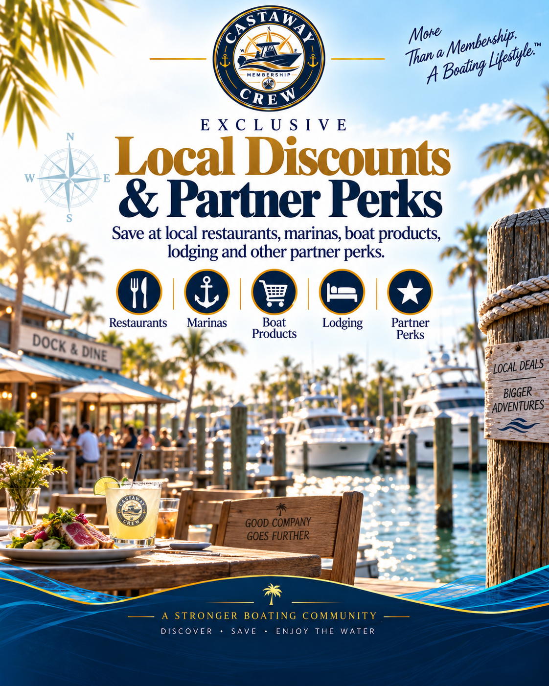 CASTAWAY CREW MEMBERSHIP