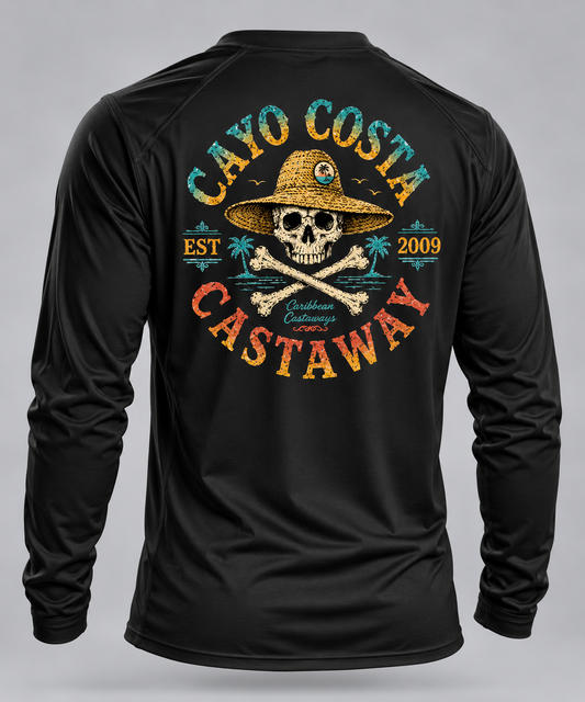 Cayo Costa Castaway Performance Boat Shirt