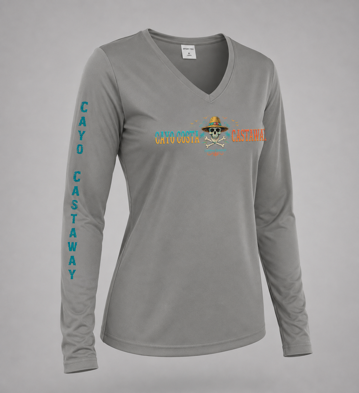 Ladies Cayo Costa Castaway V-Neck Boat Shirt