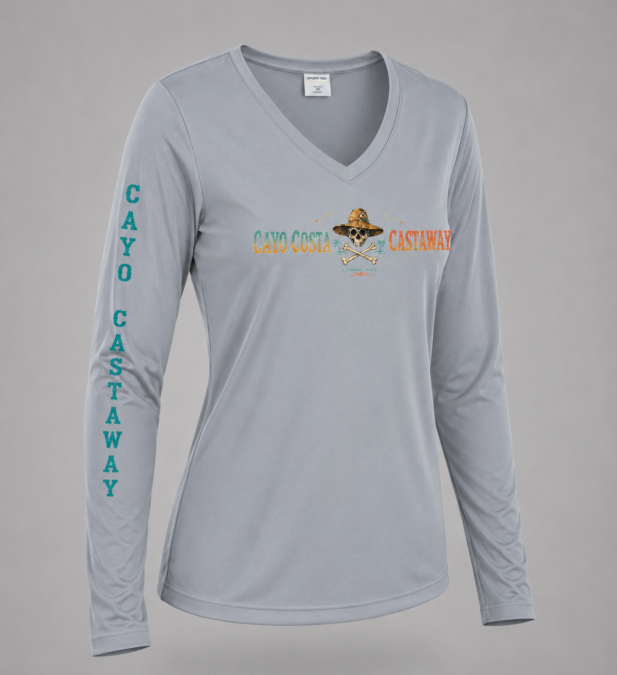 Ladies Cayo Costa Castaway V-Neck Boat Shirt