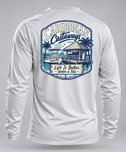 Men's Life is Better Under a Tiki Performance Shirt