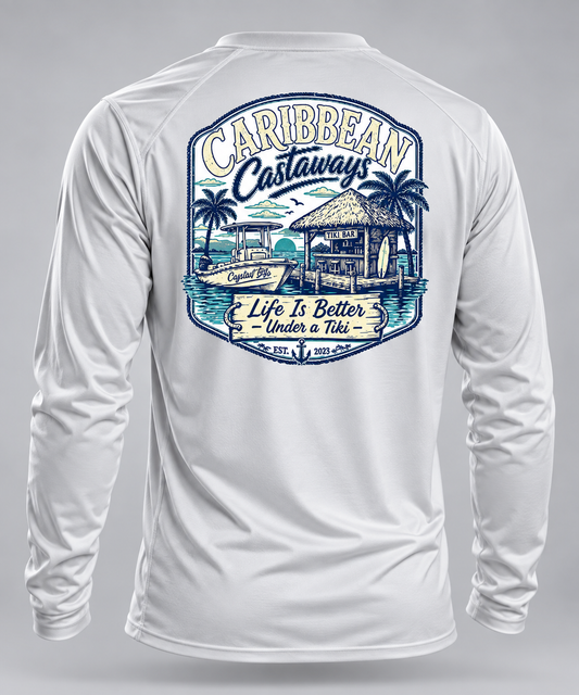 Men's Life is Better Under a Tiki Performance Shirt