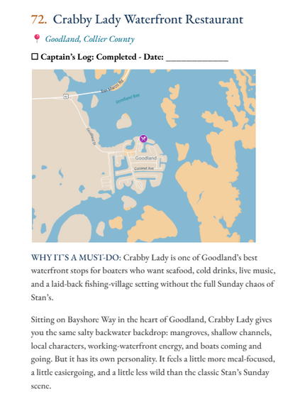 101 Boating Destinations in Southwest Florida | Boating Guide Book