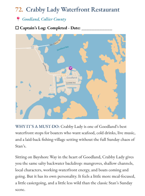 101 Boating Destinations in Southwest Florida | Boating Guide Book