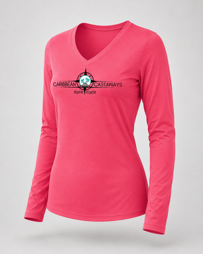 Caribbean Castaways Ladies Boatin’ & Floatin’ Performance Shirt