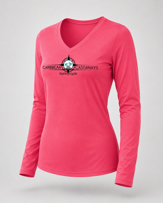 Caribbean Castaways Ladies Boatin’ & Floatin’ Performance Shirt