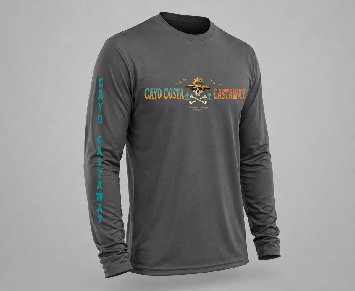 Cayo Costa Castaway Performance Boat Shirt