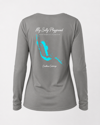 Ladies Salty Playground Performance Shirt