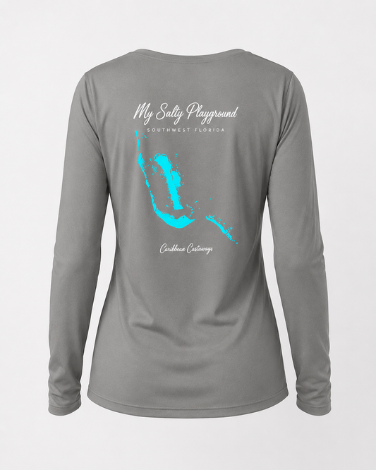 Ladies SWFL Salty Playground Performance Shirt
